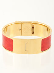 Lizard Locket Gold/Red