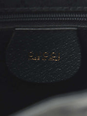 Pigskin Bamboo Backpack Mini Navy