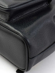 Pigskin Bamboo Backpack Mini Navy