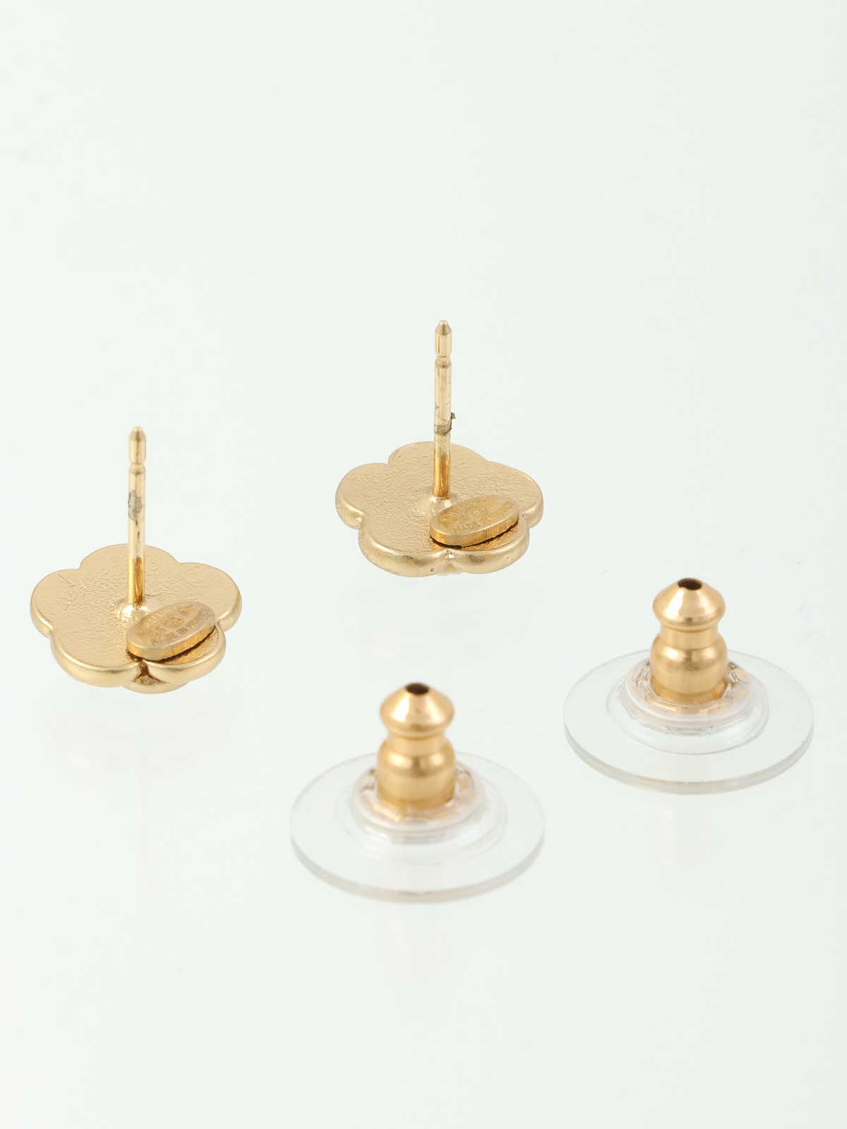 2002年製　カメリアピアス　ゴールド