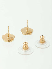 2002年製　カメリアピアス　ゴールド