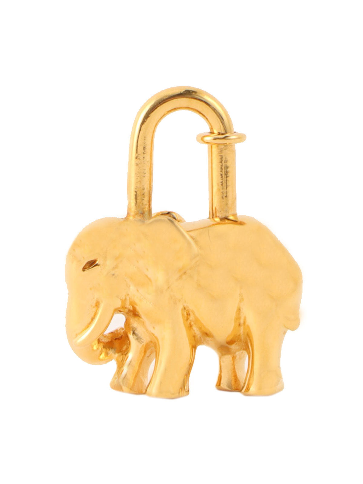 Elephant Cadena Charm Gold