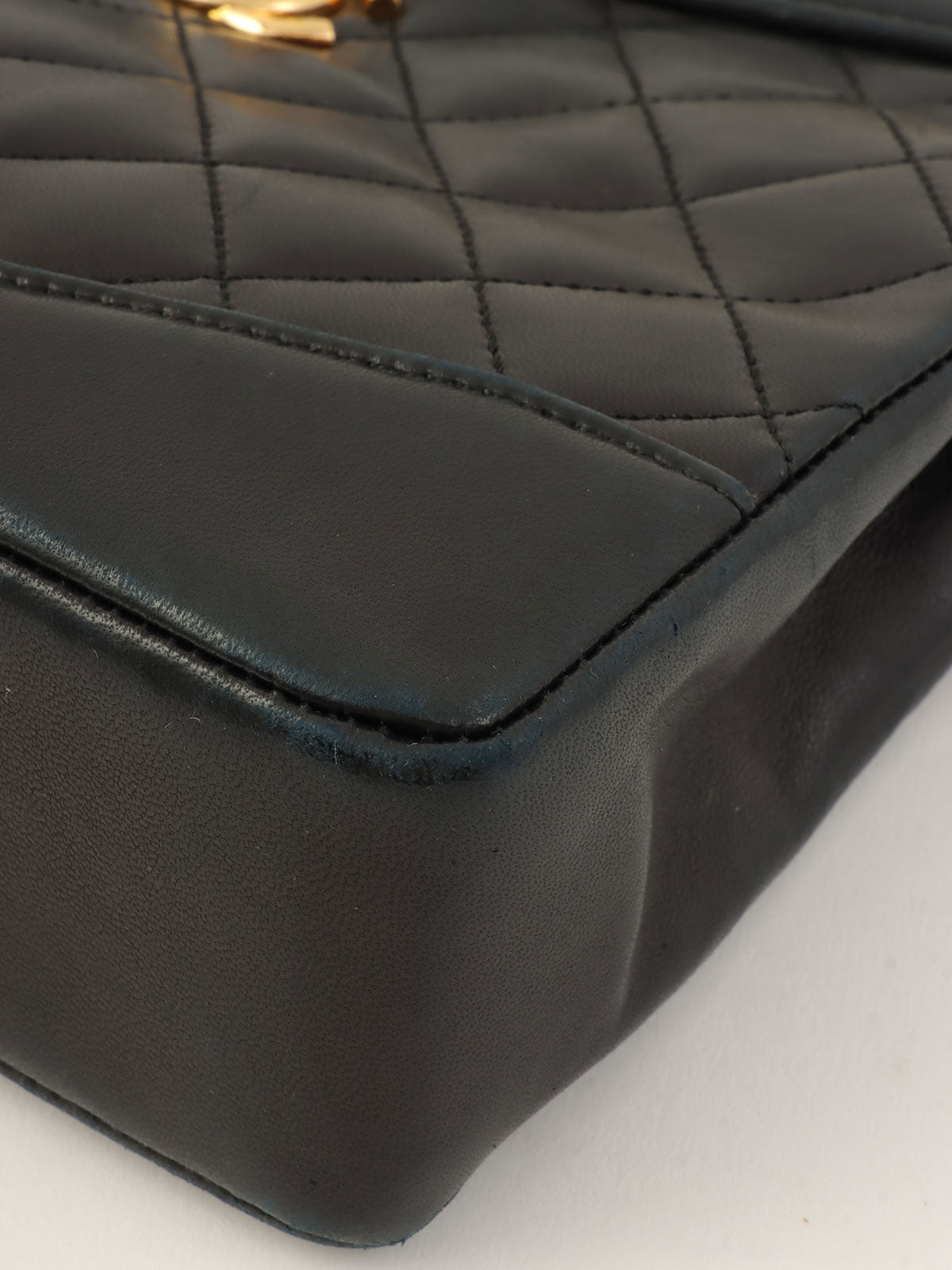 1990年頃製 CCターンロック2wayチェーンバッグミニ ブラック