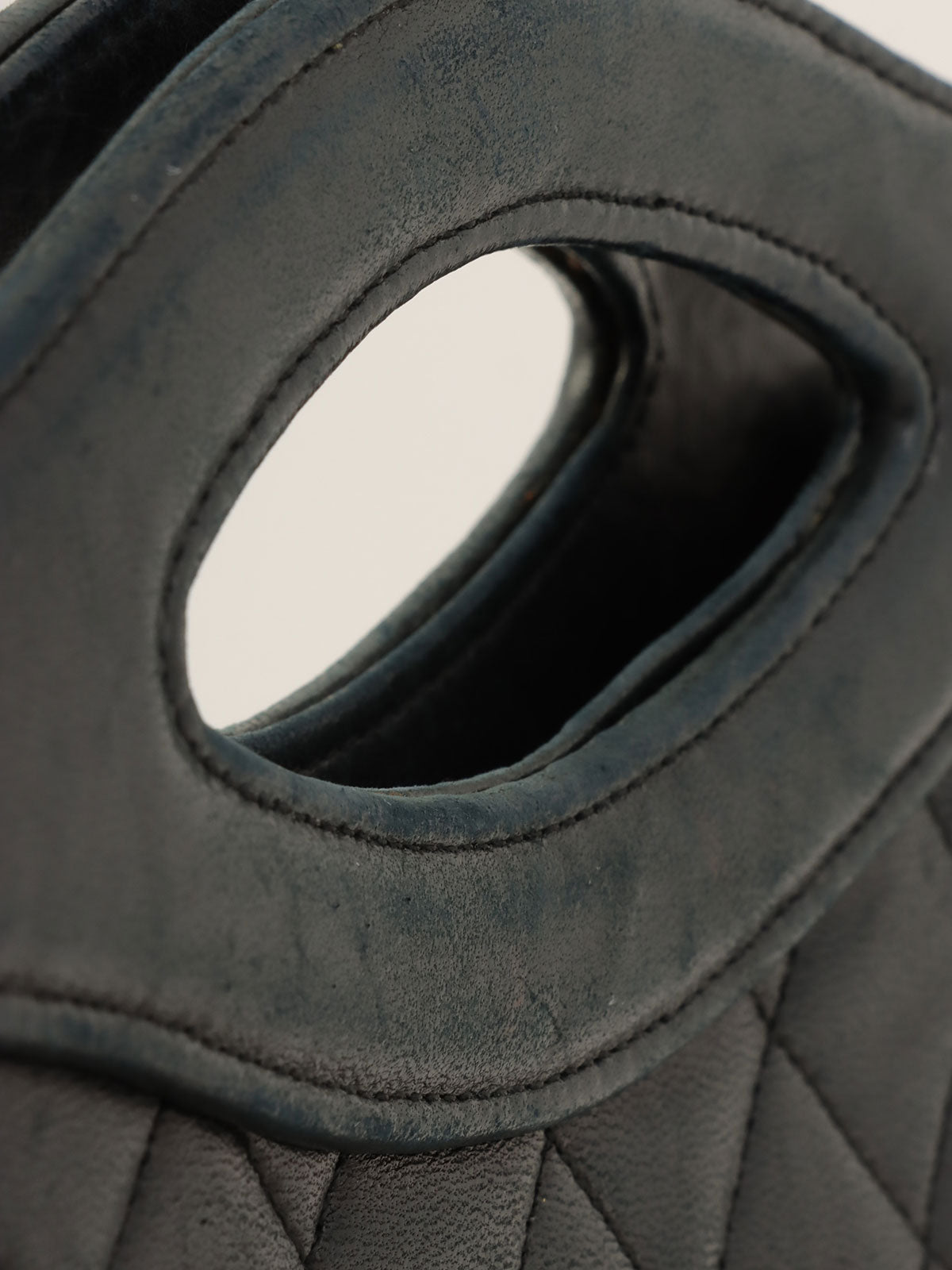 1990年頃製 CCターンロック2wayチェーンバッグミニ ブラック