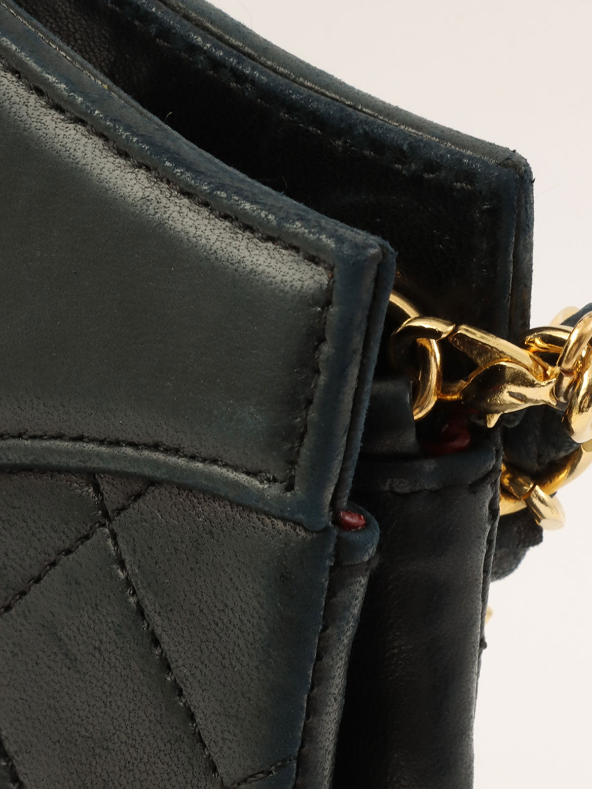 1990年頃製 CCターンロック2wayチェーンバッグミニ ブラック