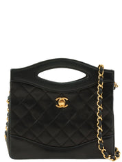 1990年代 CC Turnlock 双向链条包 迷你黑色