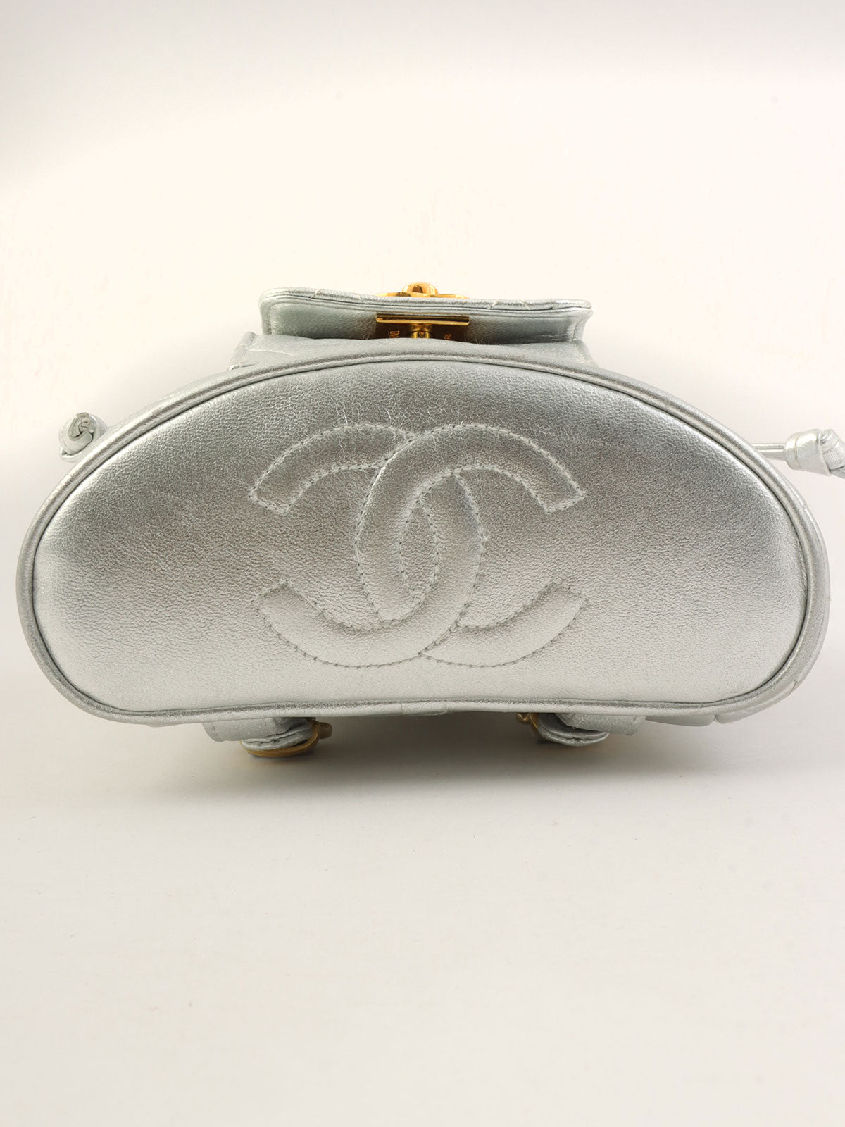 1995年頃製 ダブルCCターンロックバックパックミニ シルバー