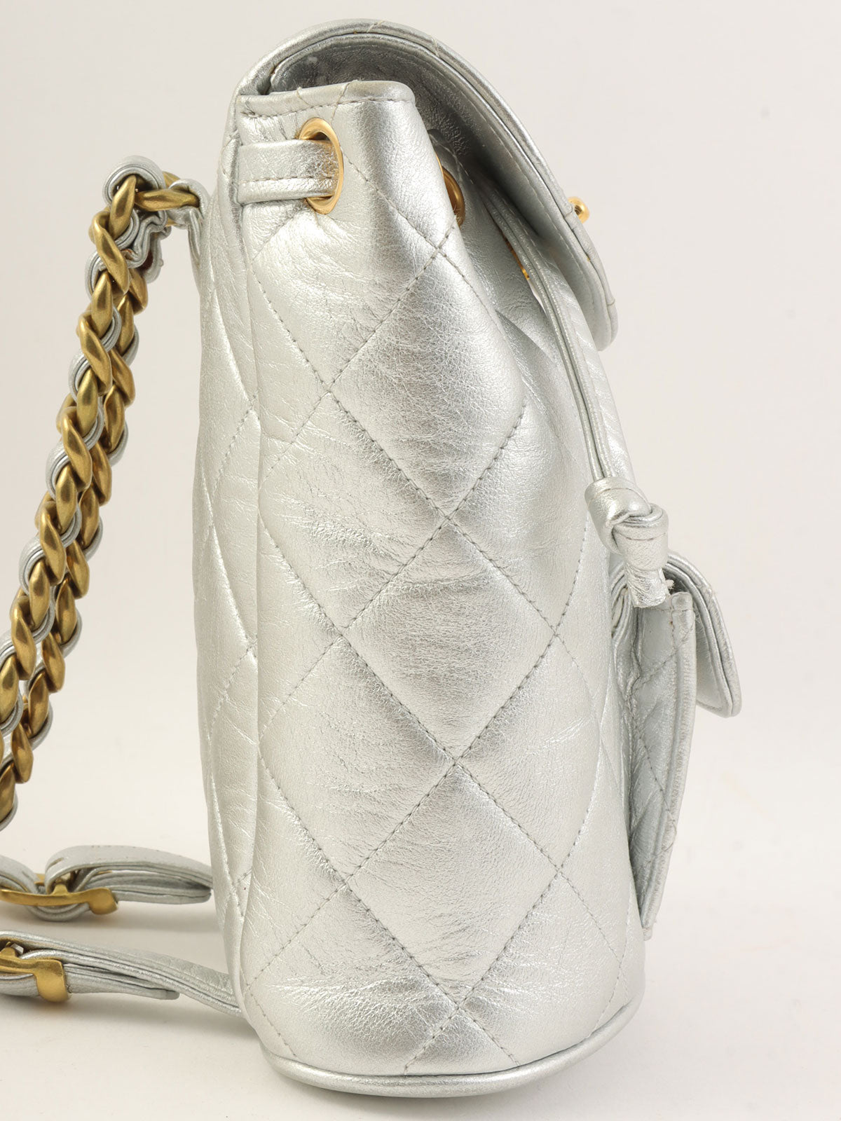 1995年頃製 ダブルCCターンロックバックパックミニ シルバー