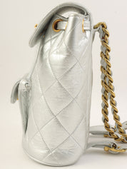 1995 Double CC Turnlock Backpack Mini Silver