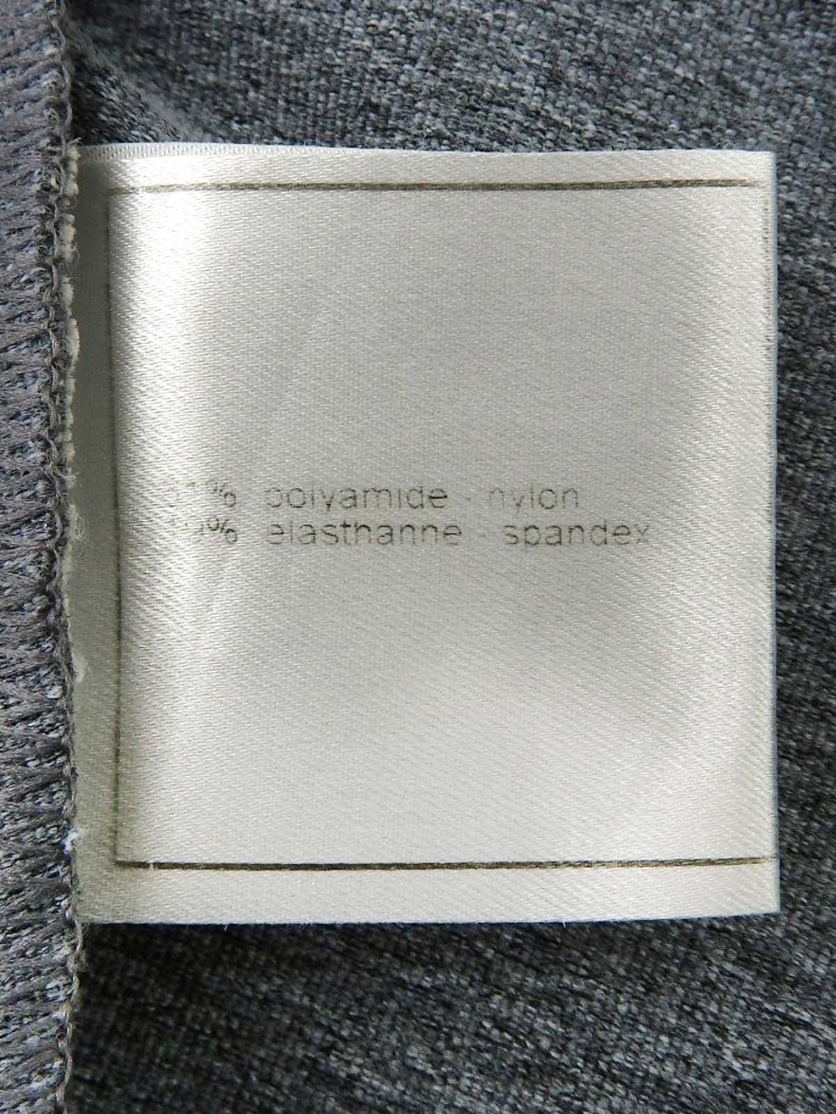 ココマーク刺繡ハーフスリーブトップス グレー