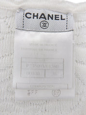 2001年製 コットンニットキャミソール ホワイト