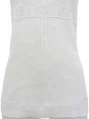 2001年製 コットンニットキャミソール ホワイト