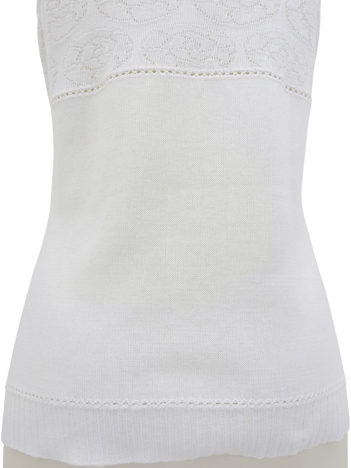 2001年製 コットンニットキャミソール ホワイト