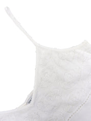 2001年製 コットンニットキャミソール ホワイト