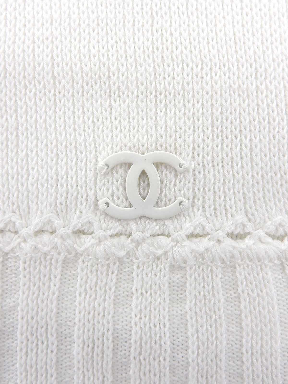 2001年製 コットンニットキャミソール ホワイト