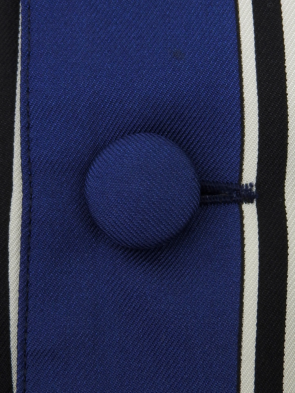 シルクスカーフデザインベスト ブルー/マルチ