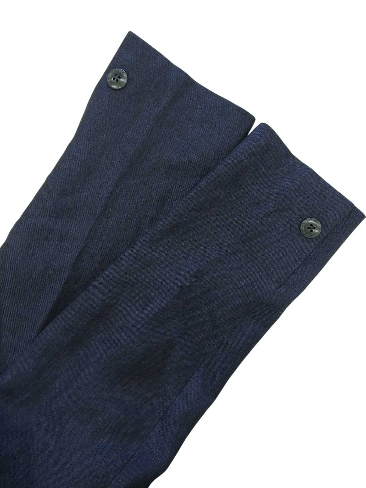 リネンテーラードジャケット ネイビー