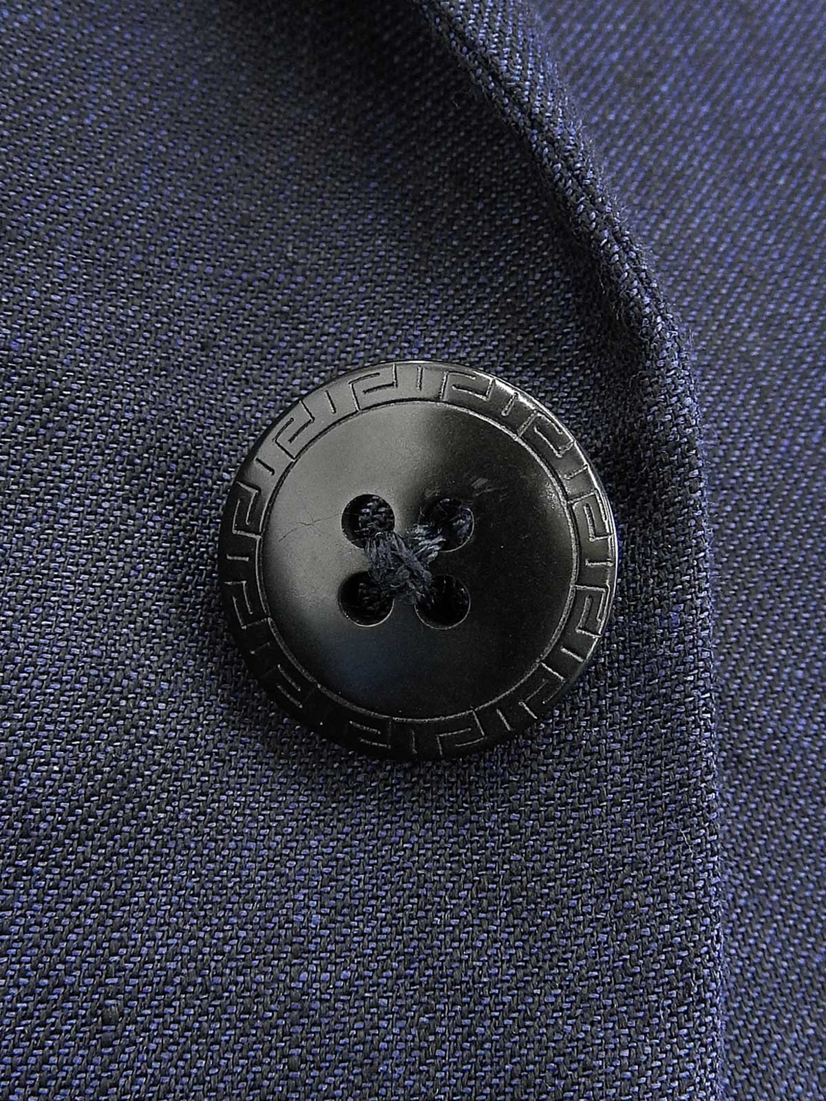 リネンテーラードジャケット ネイビー