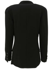 1997年製 ウールCCマークボタンジャケット ブラック