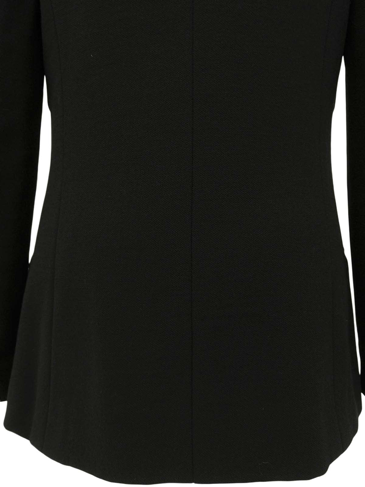 1997年製 ウールCCマークボタンジャケット ブラック