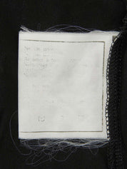 CCマークボタン半袖トップス ブラック