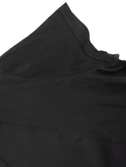 CCマークボタン半袖トップス ブラック