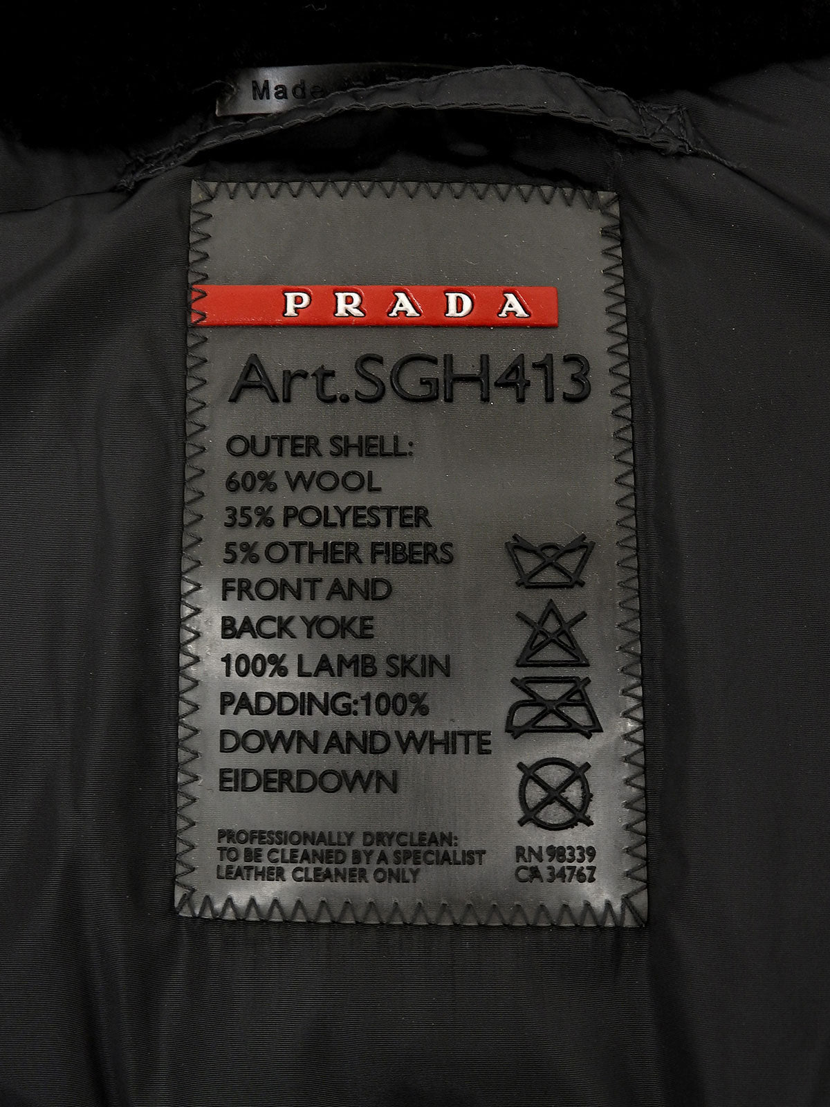 ツイードナイロンコンビダウンベスト グレー/ダークブラウン