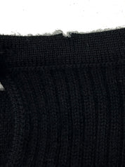 1996年製 カシミアCCマークボタン長袖ニットトップス ブラック