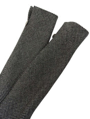 ツイードCCマークボタンジャケット ブラック/ホワイト