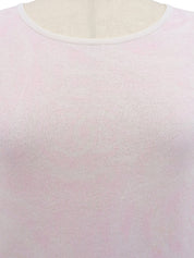 2009年製 CCマークパターンハーフスリーブニットトップス ピンク