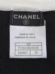 2006年製 CCマークデザインニットベスト ブラック