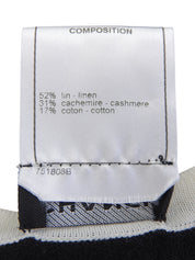 2006年製 CCマークデザインニットベスト ブラック