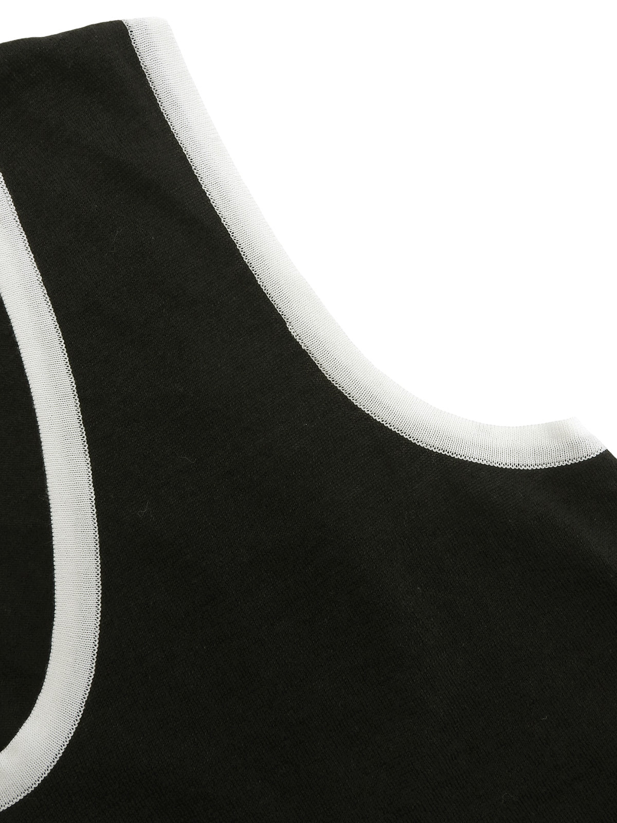 2006年製 CCマークデザインニットベスト ブラック