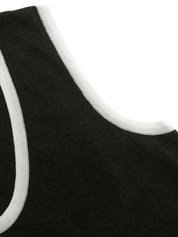 2006年製 CCマークデザインニットベスト ブラック