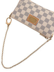 2011年頃製 キャンバスダミエポシェットミラMM アズール