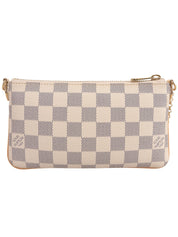 2011年頃製 キャンバスダミエポシェットミラMM アズール