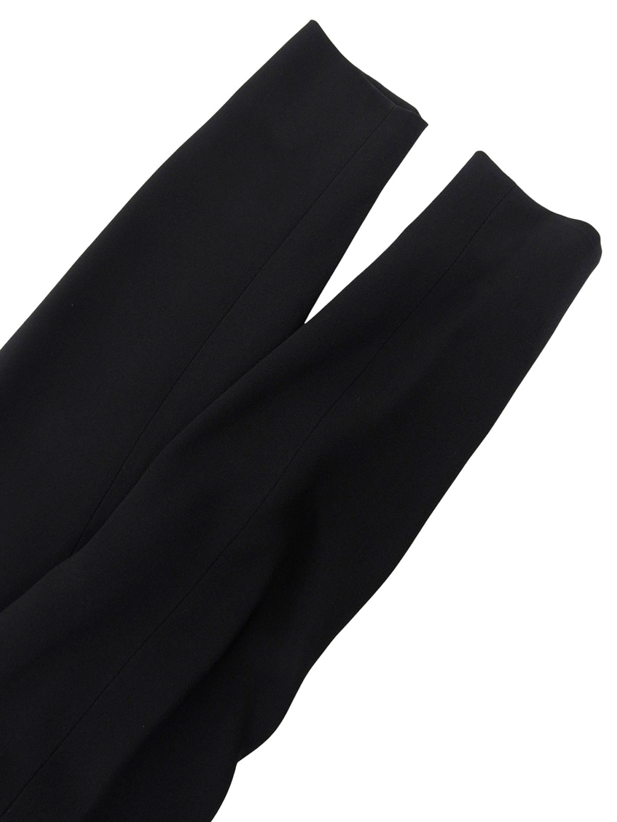 Triomphe Charm Silk Dress in Black