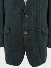 Check Pattern Jacket Khaki