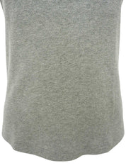 ウエストシェイプデザインノースリーブトップス グレー
