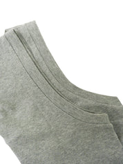 ウエストシェイプデザインノースリーブトップス グレー