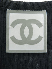 2006 CC Mark Line Logo 无袖上衣 海军蓝