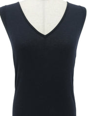 2006年製 CCマークラインロゴノースリーブトップス ネイビー