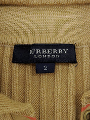 ニット半袖トップス ベージュ