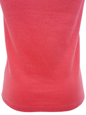 アナグラムプリントノースリーブトップス ピンク