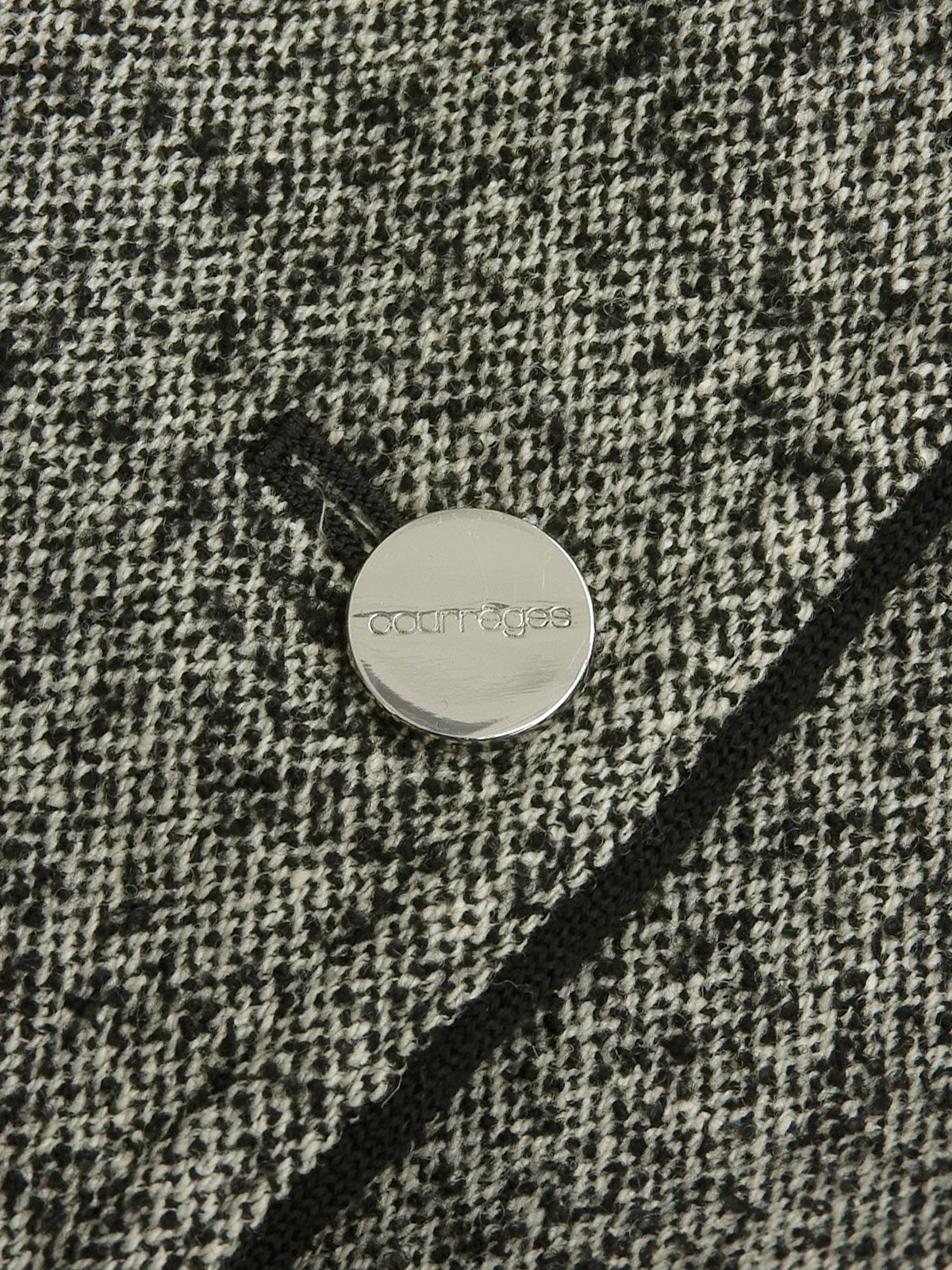 ウールトリムデザインセットアップ グレー