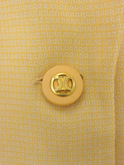 マカダムボタンセットアップ イエロー