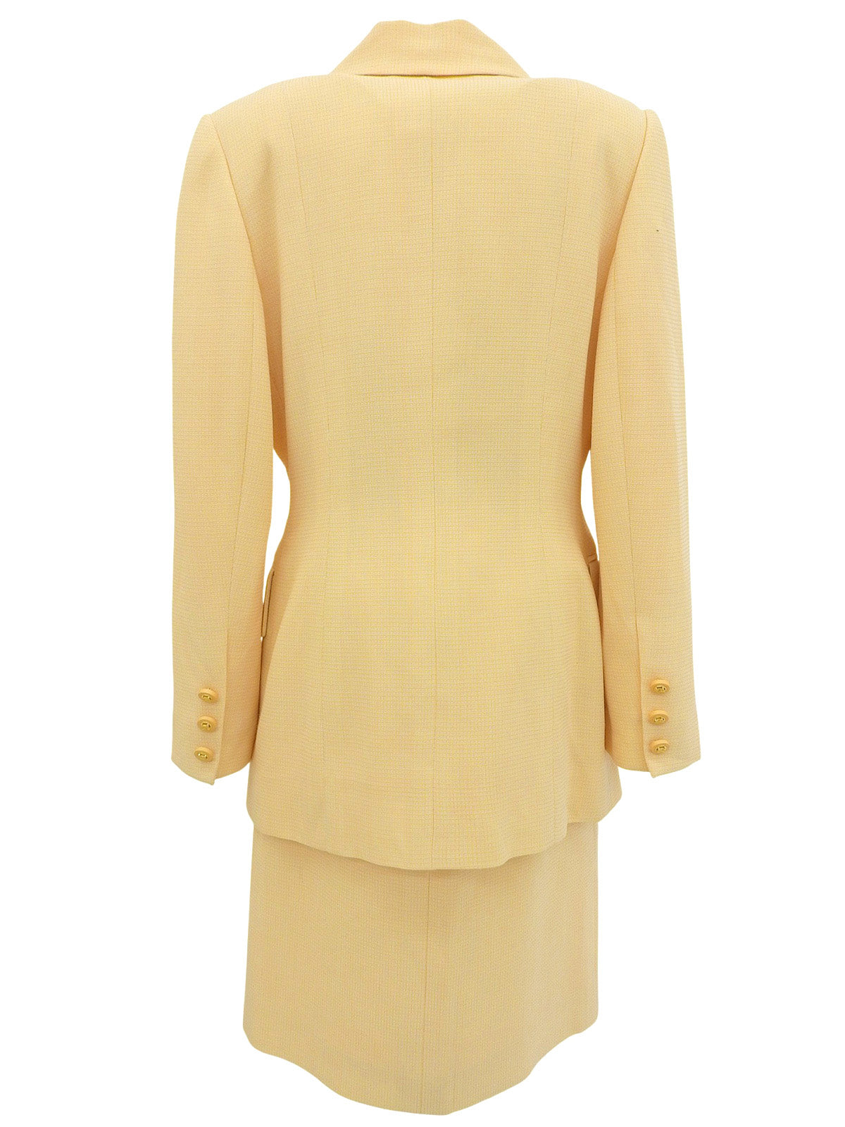 マカダムボタンセットアップ イエロー