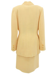 マカダムボタンセットアップ イエロー