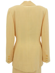 マカダムボタンセットアップ イエロー