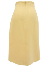 マカダムボタンセットアップ イエロー